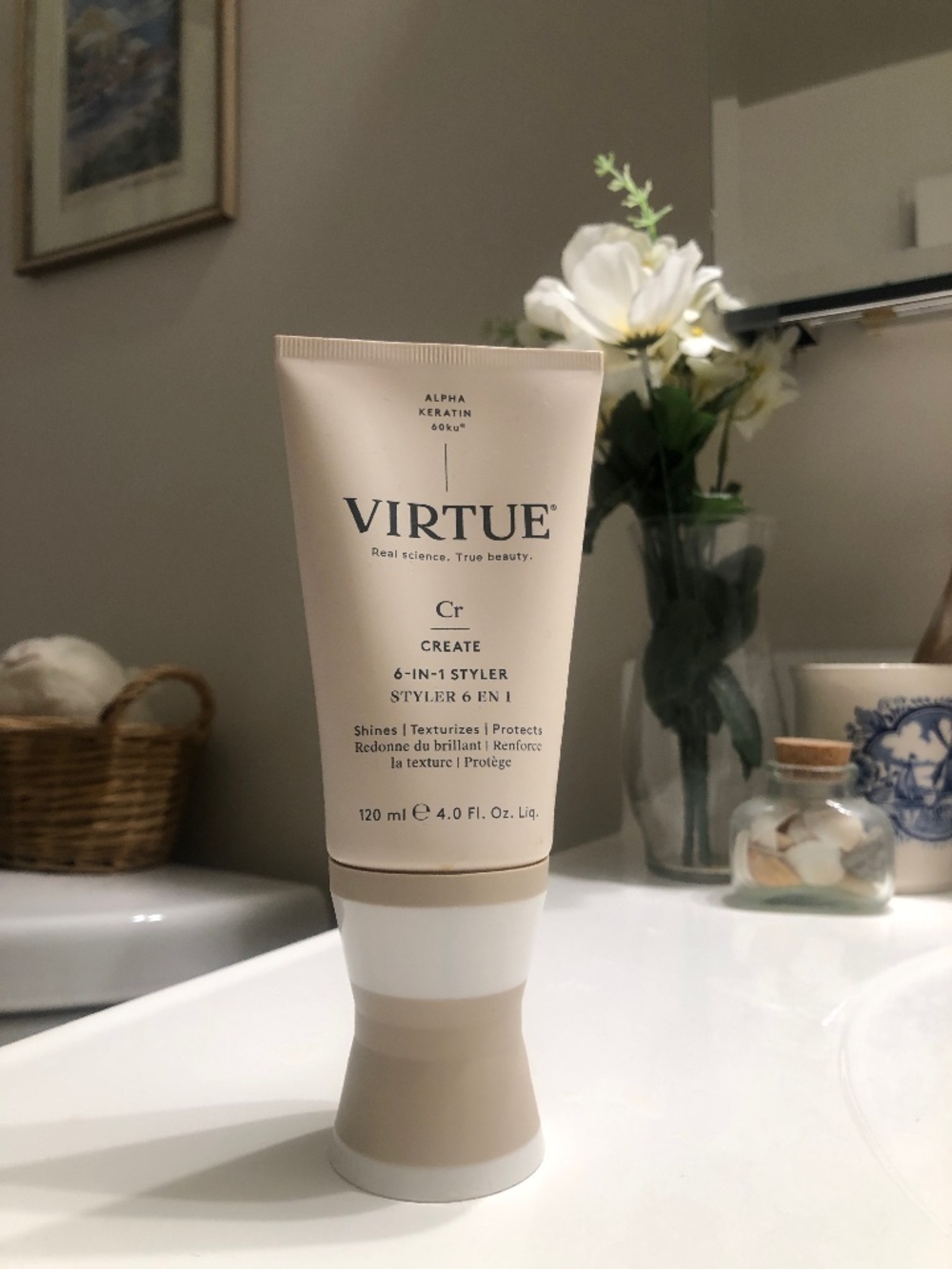 Virtue - 6- in - 1 styling cream, like new!